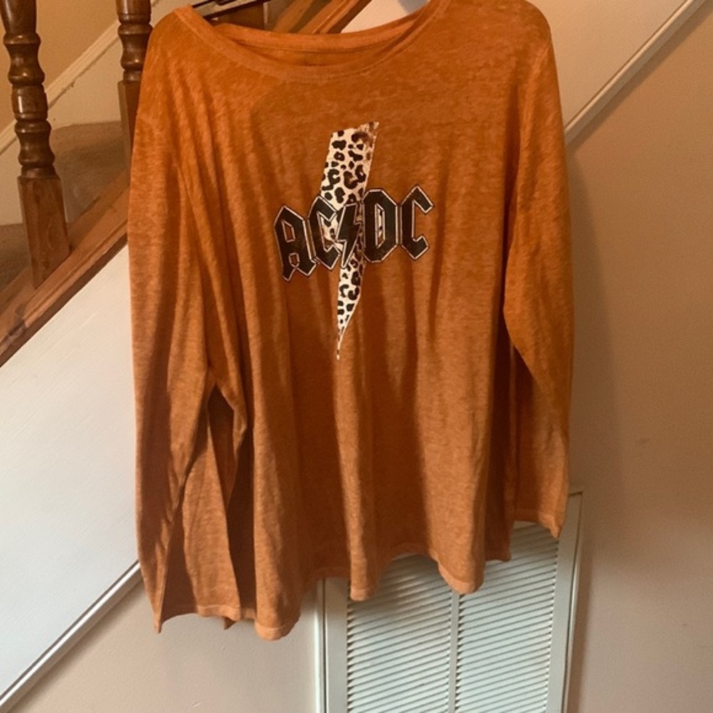ACDC Band Graphic T-Shirt Lane Bryant Plus Size